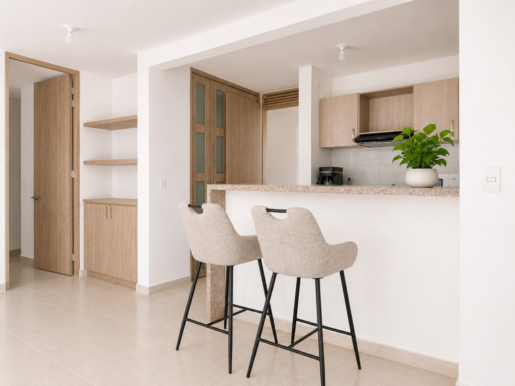 APARTAMENTO en venta en Barranquilla, Calle 112 #43-123, Alameda del Rio, 75 m²