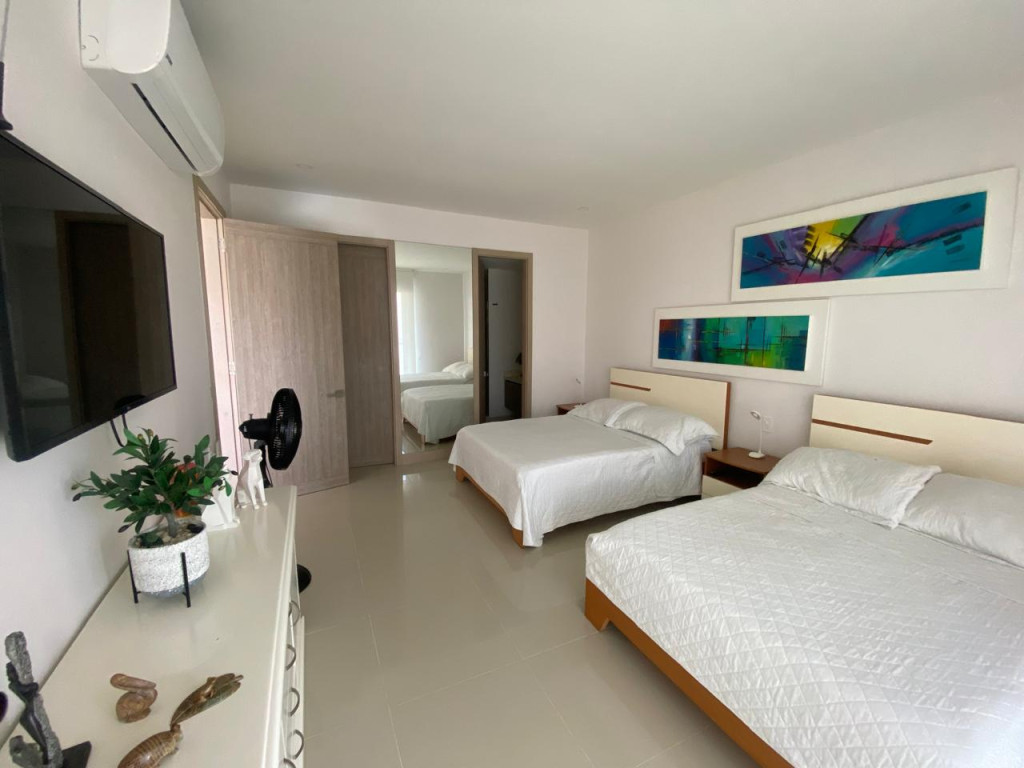 APARTAMENTO en venta en Cartagena, Km 5 vía al mar, sector Manzanillo del Mar, 110 m²