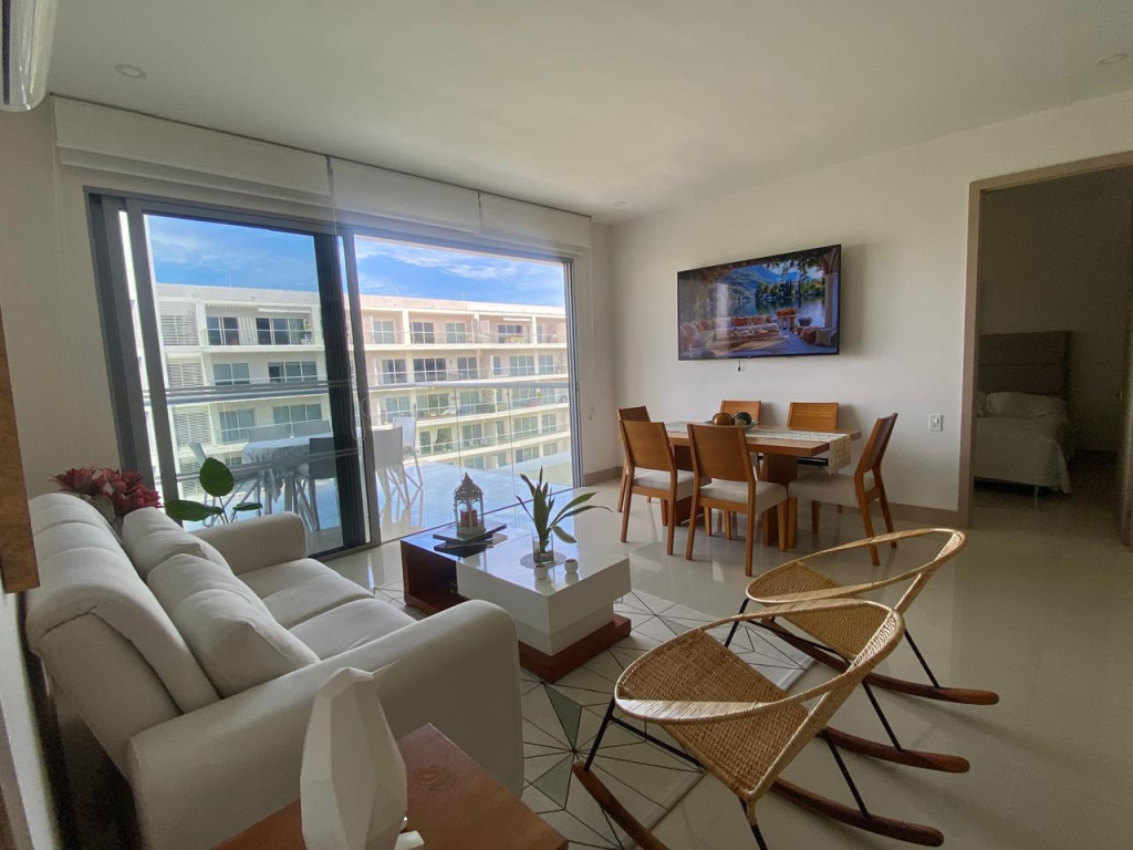 APARTAMENTO en venta en Cartagena, Km 5 vía al mar, sector Manzanillo del Mar, 110 m²