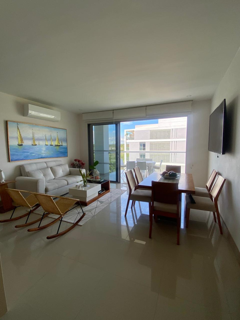 APARTAMENTO en venta en Cartagena, Km 5 vía al mar, sector Manzanillo del Mar, 110 m²