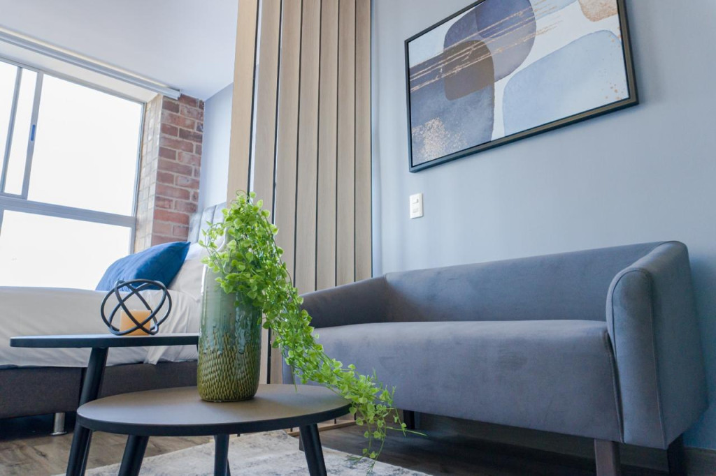 Apartment for rent in Bogotá, CALLE 61 #9 A-39 APARTAMENTO 608, 25 m²