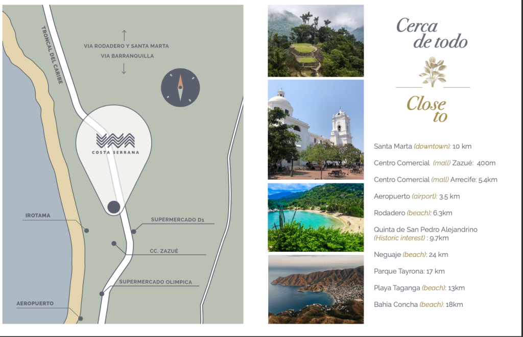 Apartment for sale in Santa Marta, Cra 4 116 297, 59 m²
