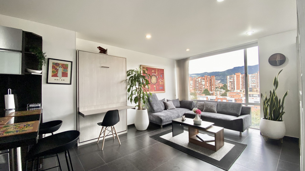 APARTAMENTO for rent in Bogotá, AC 127 18B 14, 48 m²