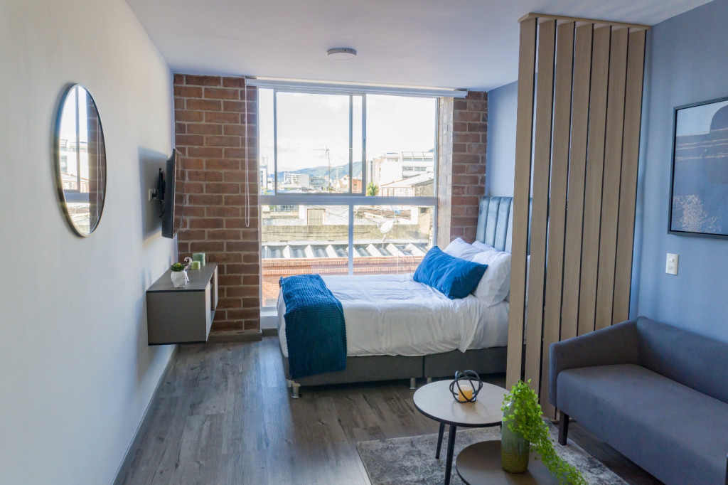 APARTAMENTO en alquiler en Bogotá, calle 61 #9a-39, 25 m²