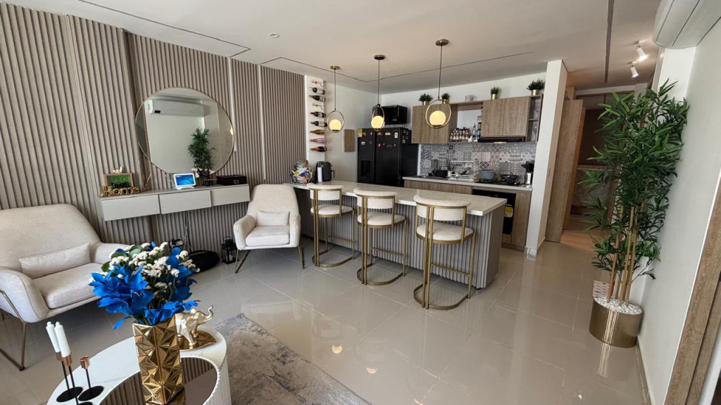 APARTAMENTO en venta en Cartagena, Km 2 via Punta canoa Condominio Volaremare, 100 m²