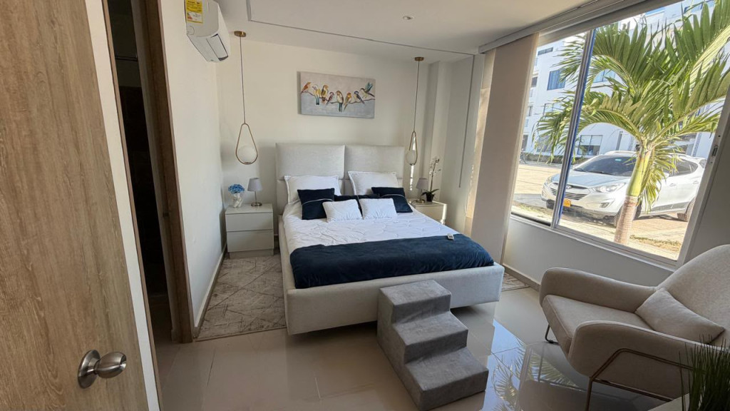 APARTAMENTO en venta en Cartagena, Km 2 via Punta canoa Condominio Volaremare, 100 m²