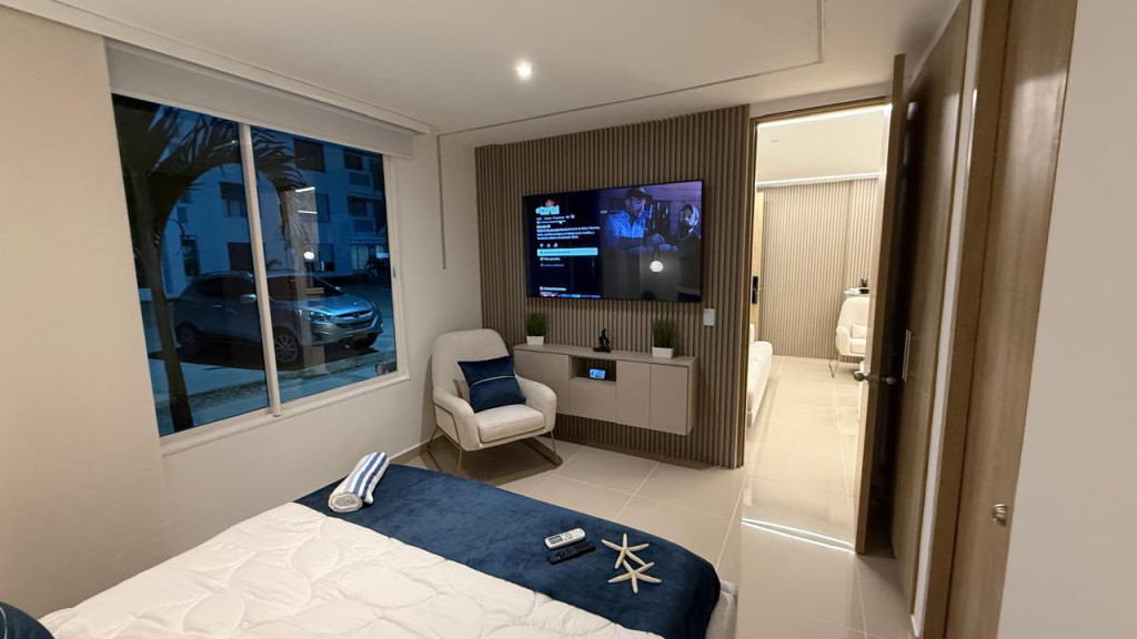 APARTAMENTO en venta en Cartagena, Km 2 via Punta canoa Condominio Volaremare, 100 m²