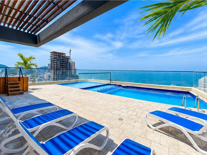 APARTAMENTO en venta en Santa Marta, Edificio vta el rodadero, 78 m²