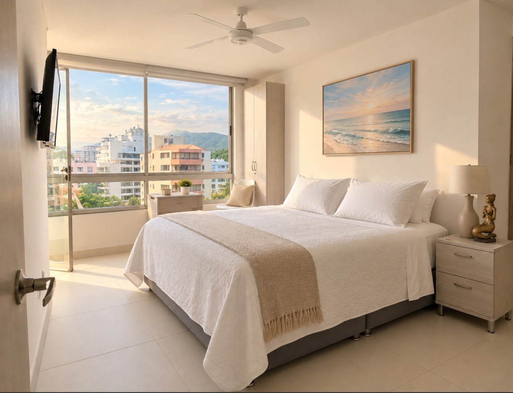 Apartment for sale in Santa Marta, CL 89 # 2 - 15 EDIF MULTIFAMILIAR BAHIA MORENA, 79 m²