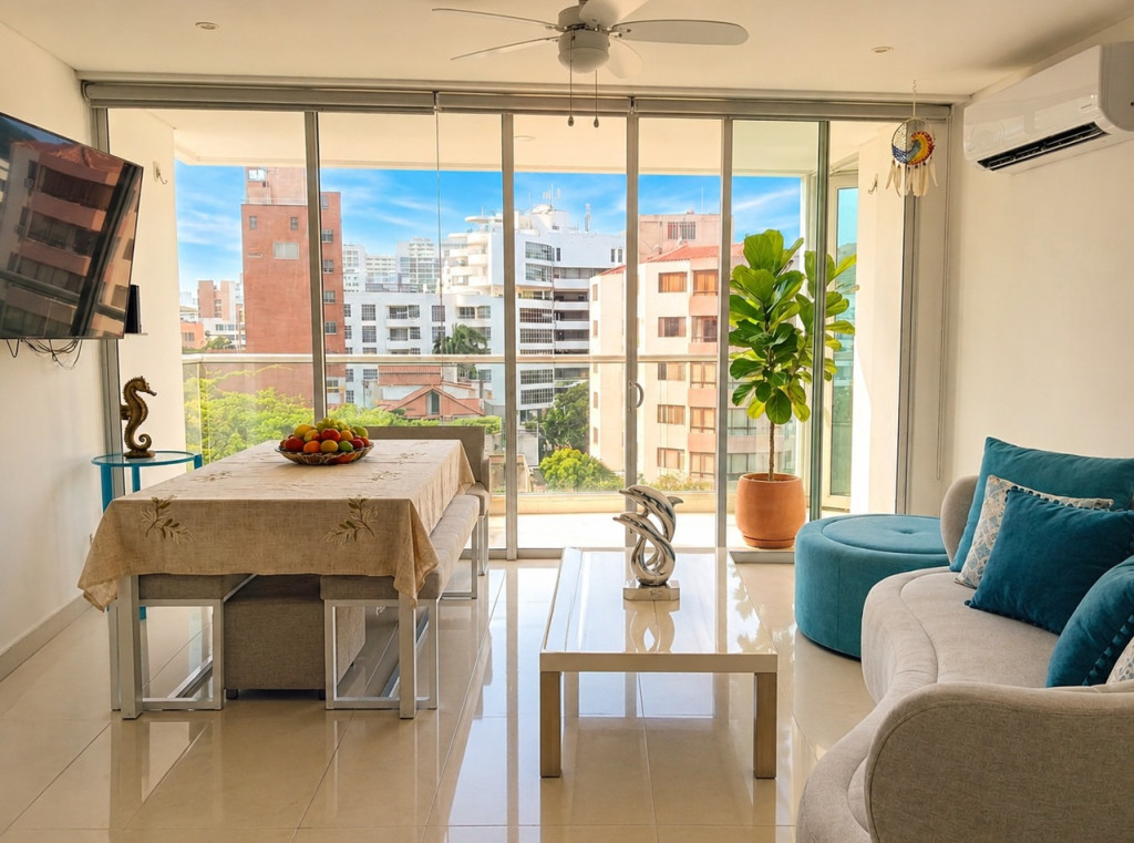 Apartment for sale in Santa Marta, CL 89 # 2 - 15 EDIF MULTIFAMILIAR BAHIA MORENA, 79 m²