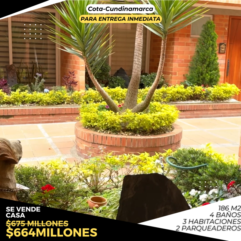 APARTAMENTO en venta en Cota, Cra 3 13a-42, 185 m²