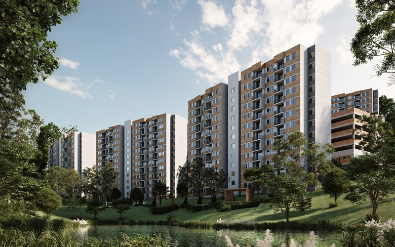 APARTAMENTO en venta en Rionegro, Cra. 67A #50 - 05, 54 m²