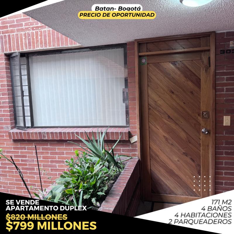 APARTAMENTO en venta en Bogotá, carrera 47 125 14, 171 m²