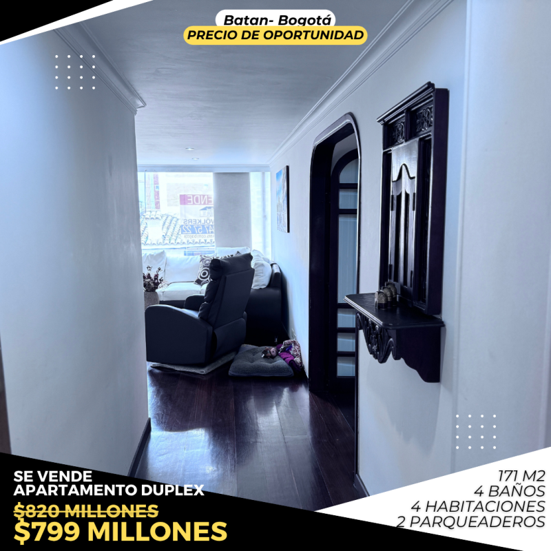APARTAMENTO en venta en Bogotá, carrera 47 125 14, 171 m²