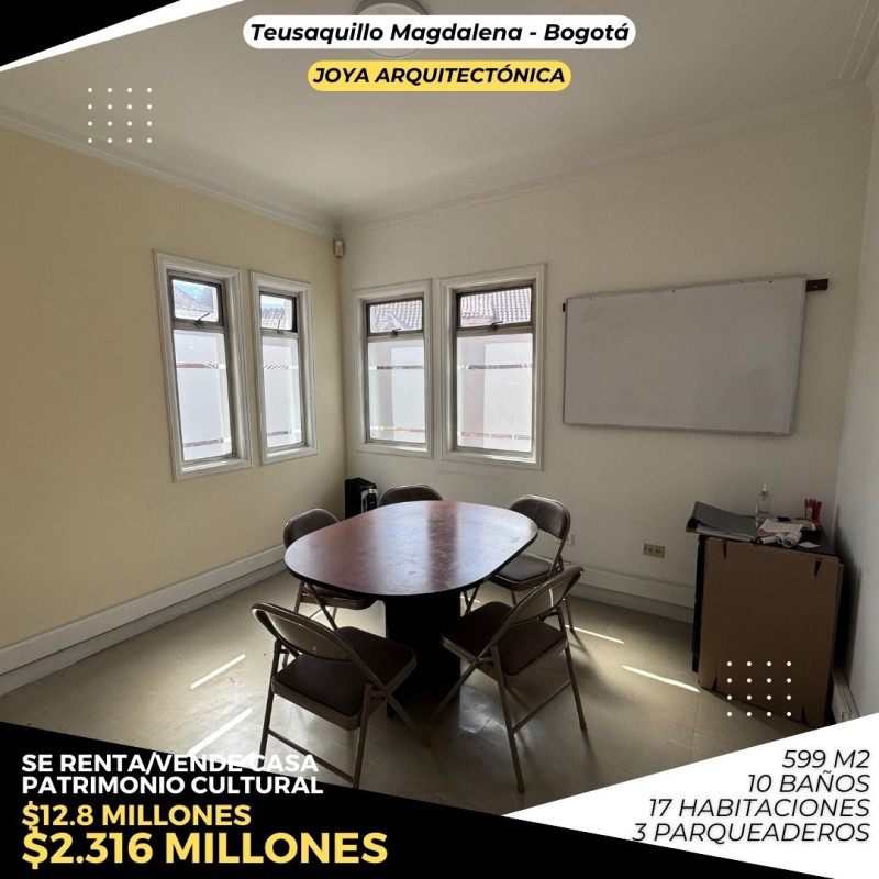 CASA en venta en Bogotá, DIAGONAL 39A. BIS 14 78, 599 m²