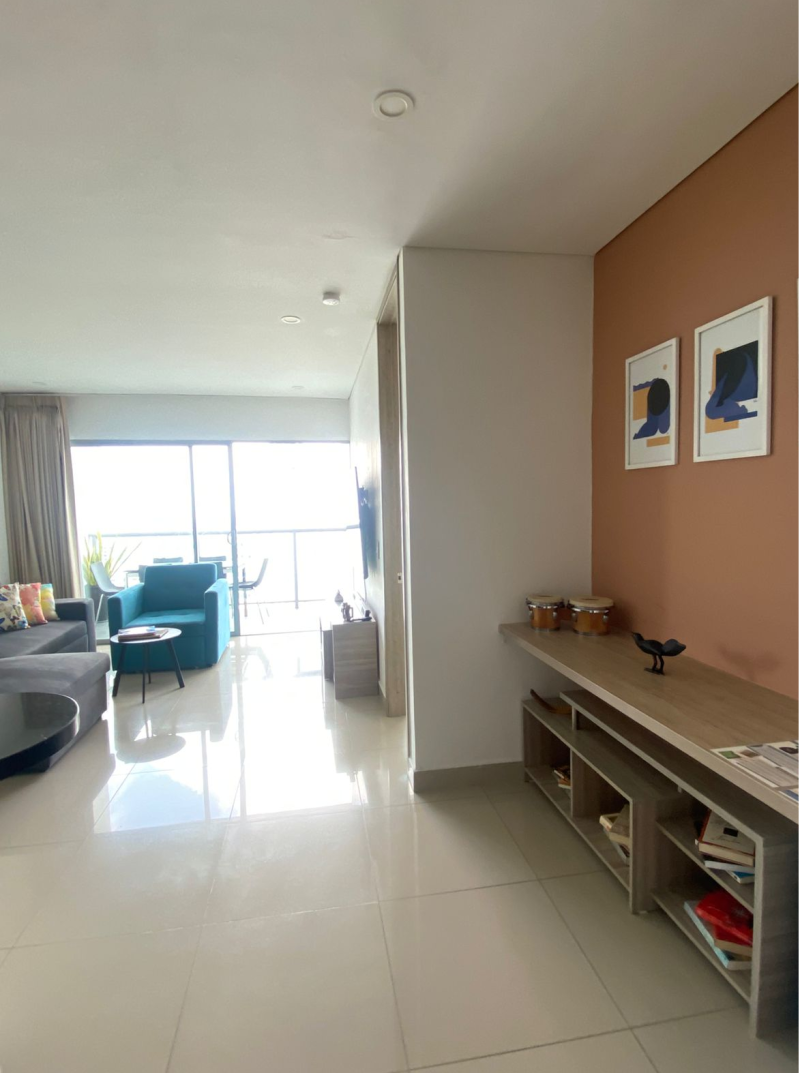 APARTAMENTO en venta en Cartagena, edificio Infinitum apto 2504, 66 m²