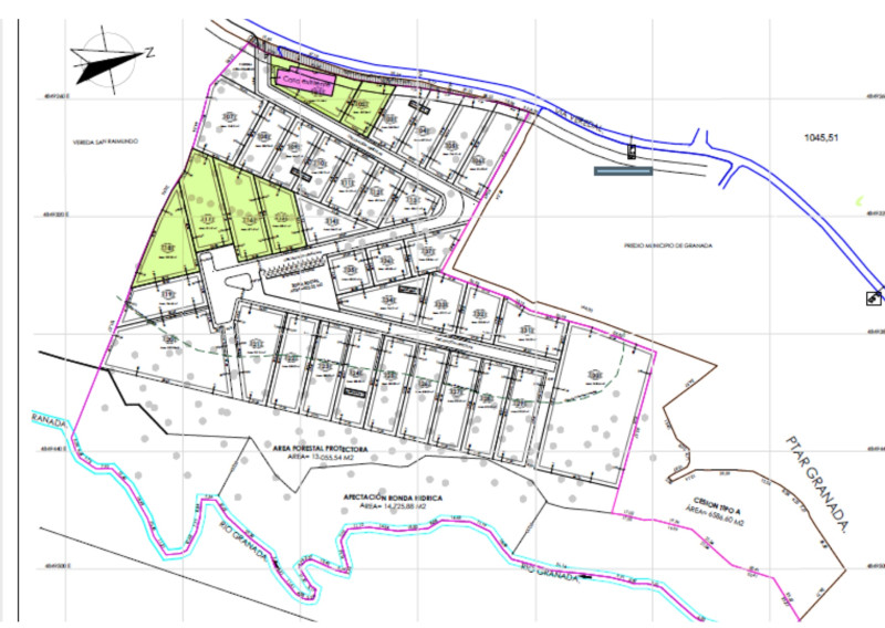 LOTE en venta en Granada, Granada Cundinamarca, 350 m²