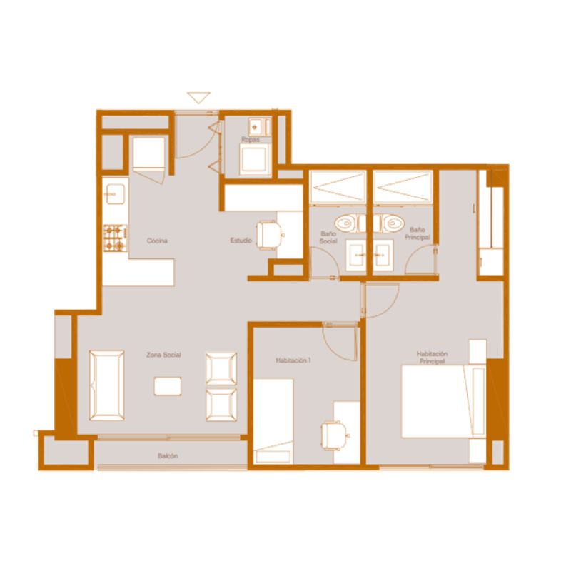 APARTAMENTO en Bogotá