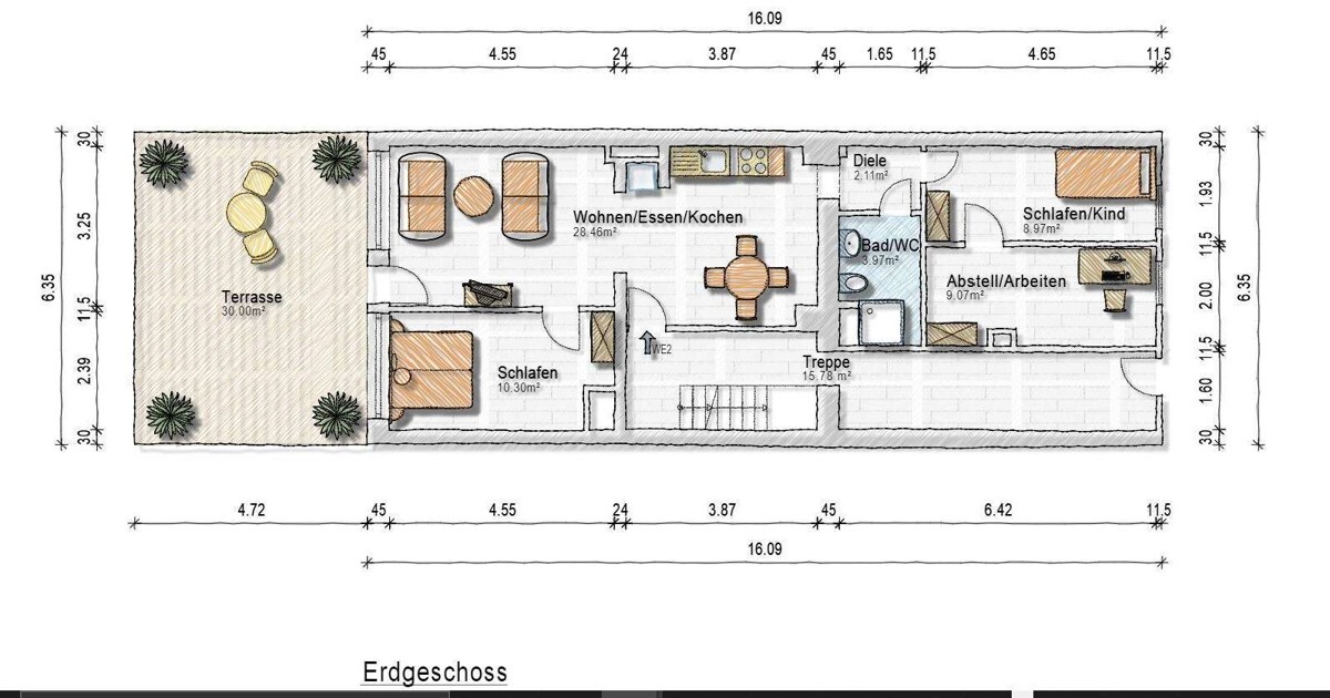 Mehrfamilienhaus zu verkaufen in München, Tegernseer Landstrasse 328, 81549 München, 204 m²