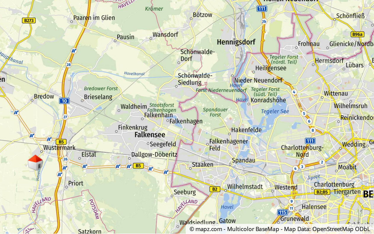Bauland/Entwicklungsland bei Berlin-Spandau