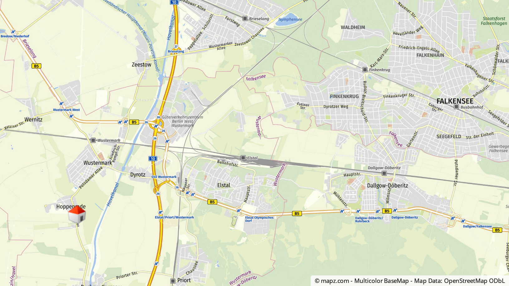 Bauland/Entwicklungsland bei Berlin-Spandau