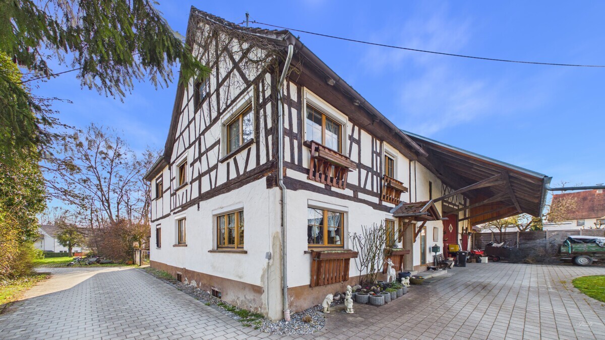 Bauernhaus mit großem Garten - nur für Kapitalanleger