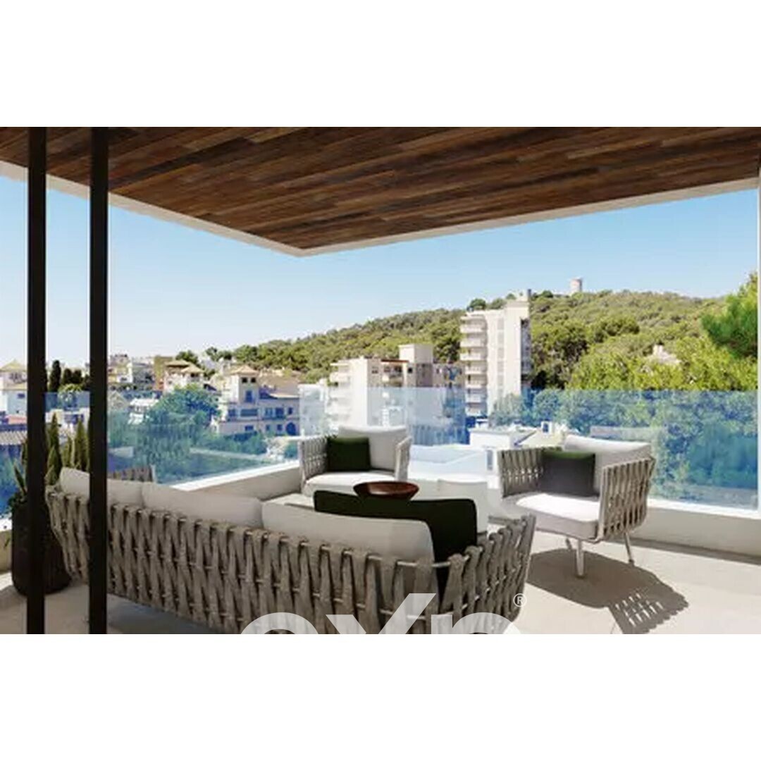Exklusives Neubau-Penthouse mit privatem Rooftop-Pool & 4 Terrassen nahe Santa Catalina