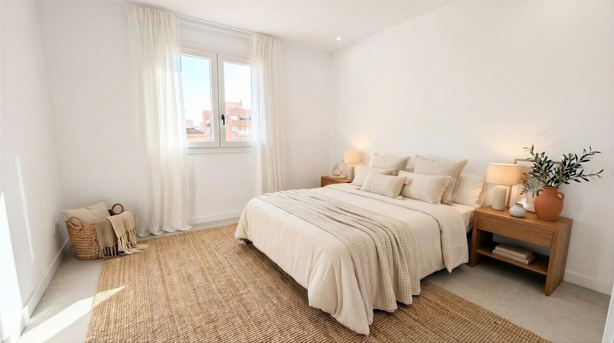 Rehabilitierte 4-Zimmer-Wohnung mit 24 m² Terrasse – Palma Zentrum