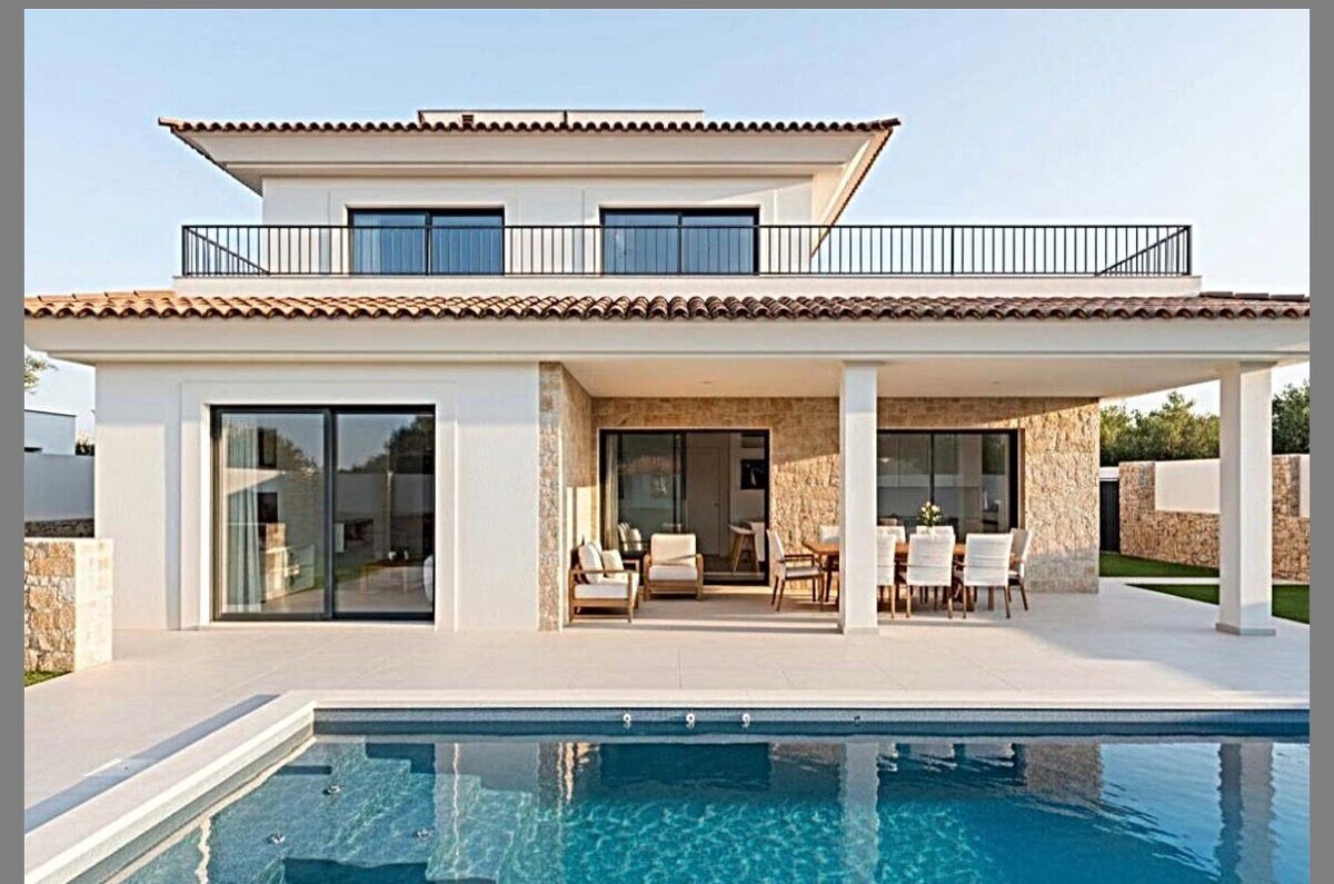Exklusive Neubauvilla mit Pool in Cala Llombards