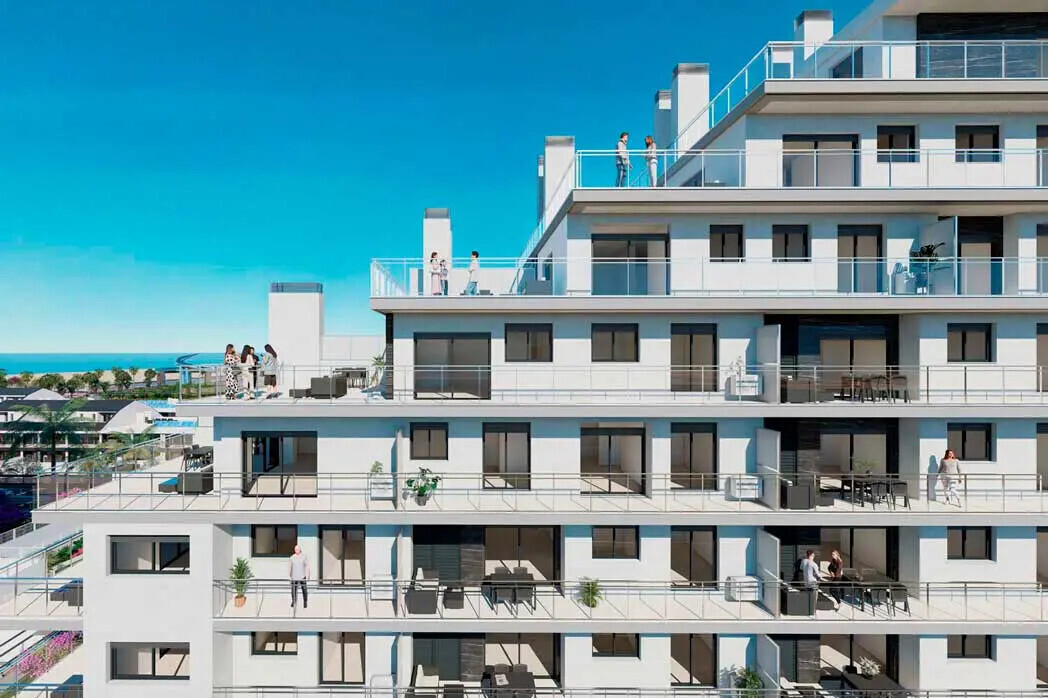 Neubau am Meer – 2-3 Zi., möbliert, nur 10% Anzahlung, ab 239.000 €