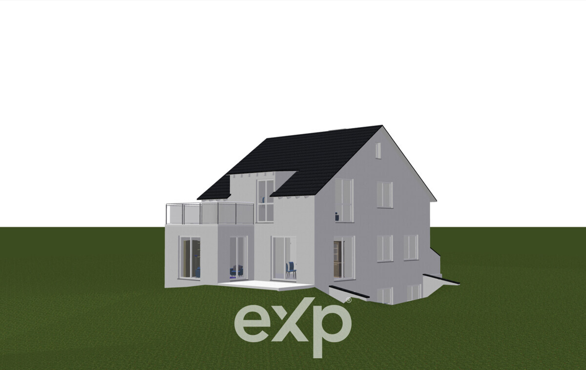 Projektierte Gartenwohnung über 2 Etagen (UG+EG) mit eigenem Wellnessbereich in Wintersweiler