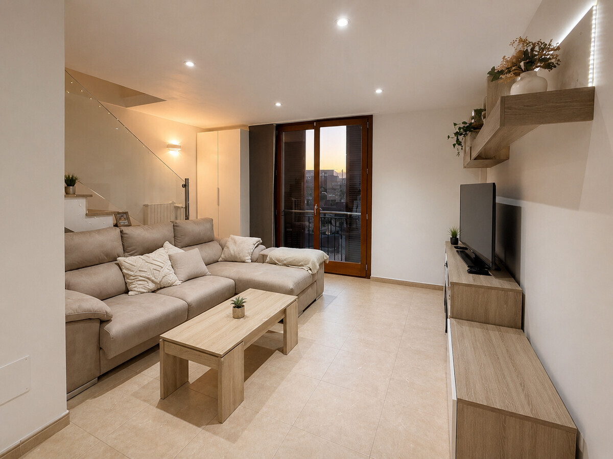 Light-flooded Duplex Penthouse with Large Terrace and Mountain Views in Charming Sineu 2