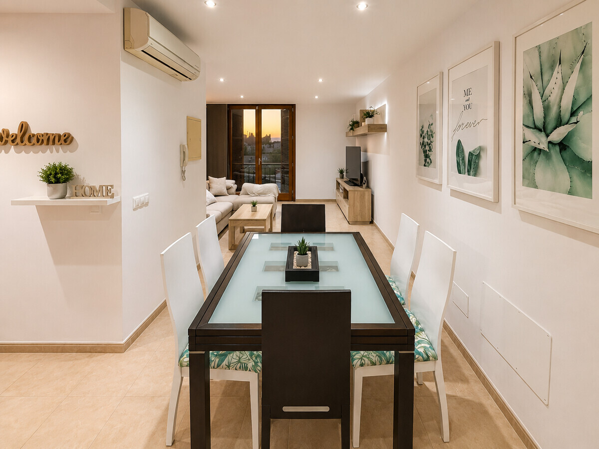 Light-flooded Duplex Penthouse with Large Terrace and Mountain Views in Charming Sineu 3