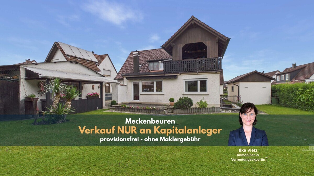 Single-family house with beautiful garden - FOR INVESTORS ONLY