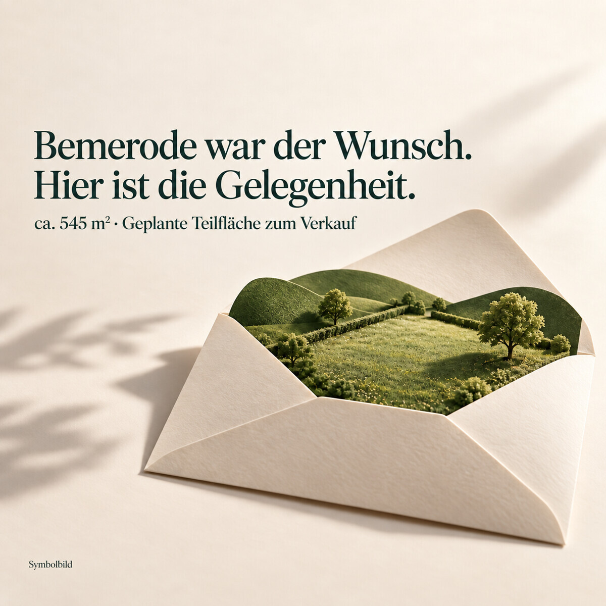 Bemerode war der Wunsch. Hier ist die Gelegenheit.