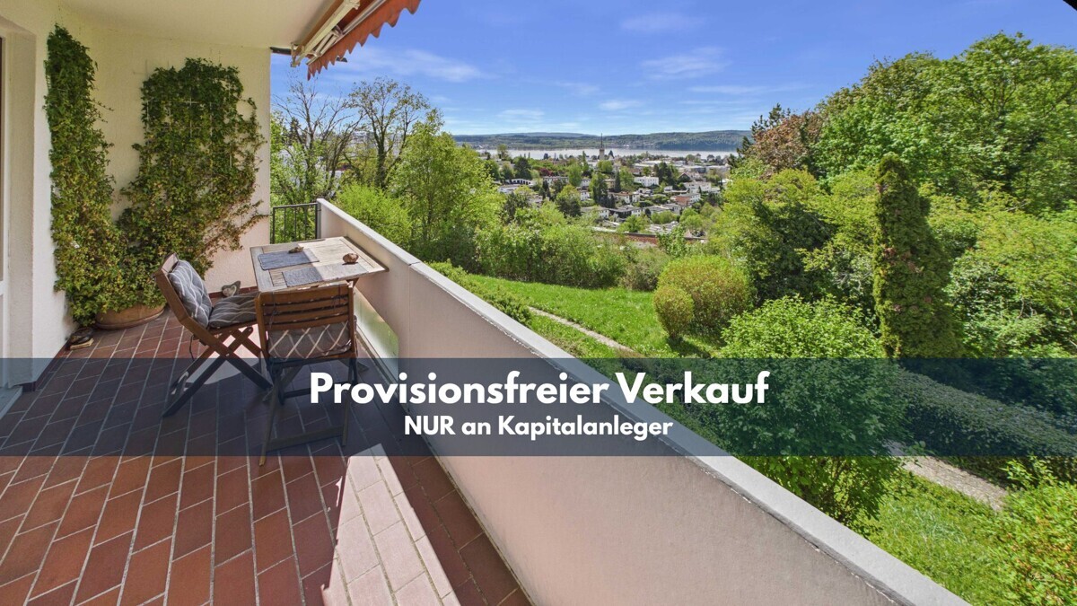 NUR für Kapitalanleger - Bodensee- & Alpenblick in Überlingen