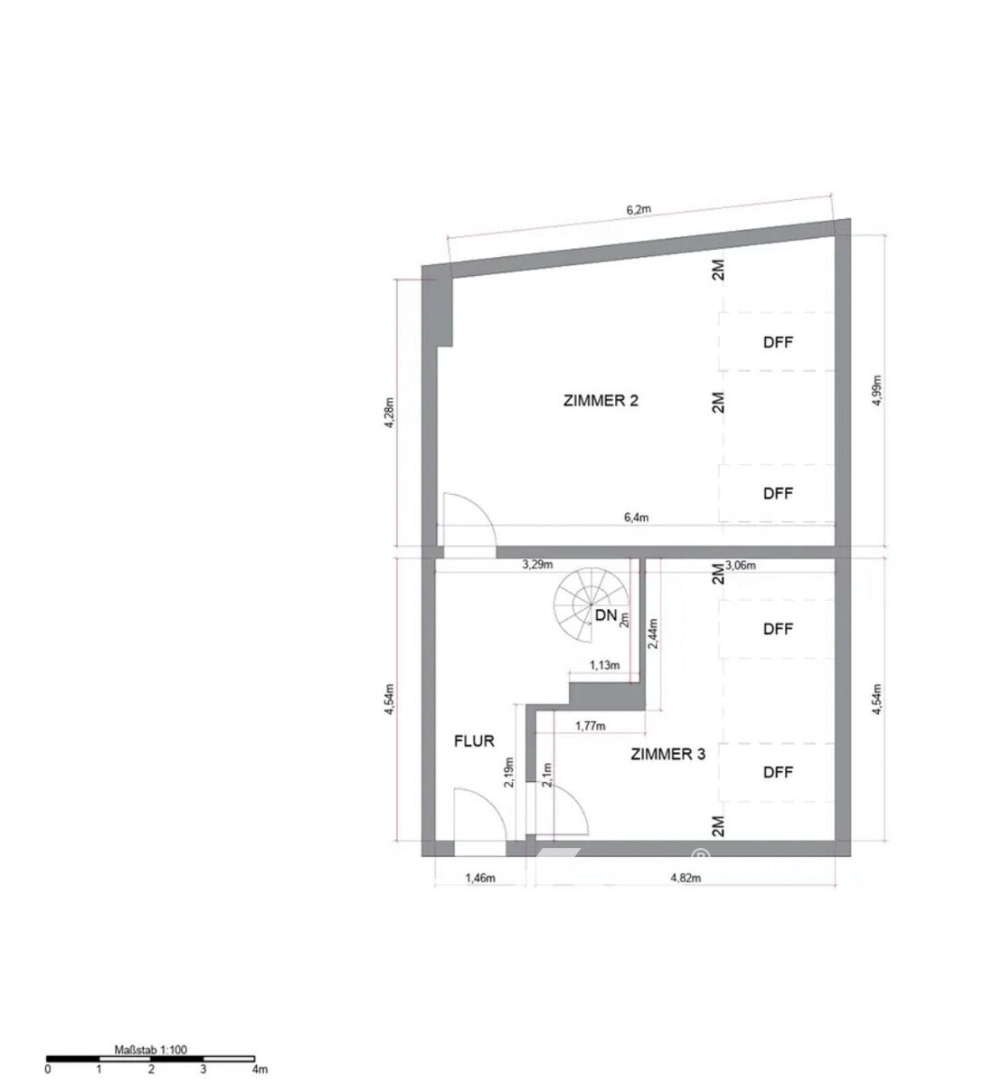 maisonette zu verkaufen in Berlin, Choriner Straße 81, 10119 Berlin, 104 m²