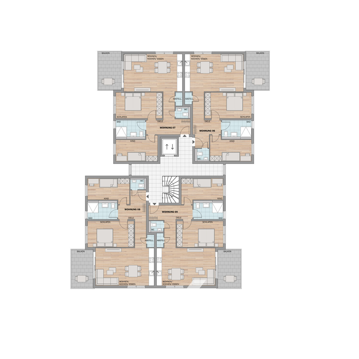 floor for sale in Flein, Ernst-Clement-Str. 12, 74223 Flein, 80 m²
