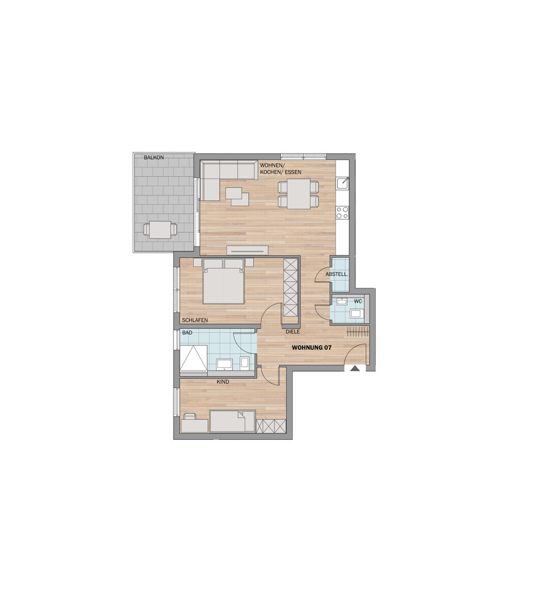 floor for sale in Flein, Ernst-Clement-Str. 12, 74223 Flein, 80 m²