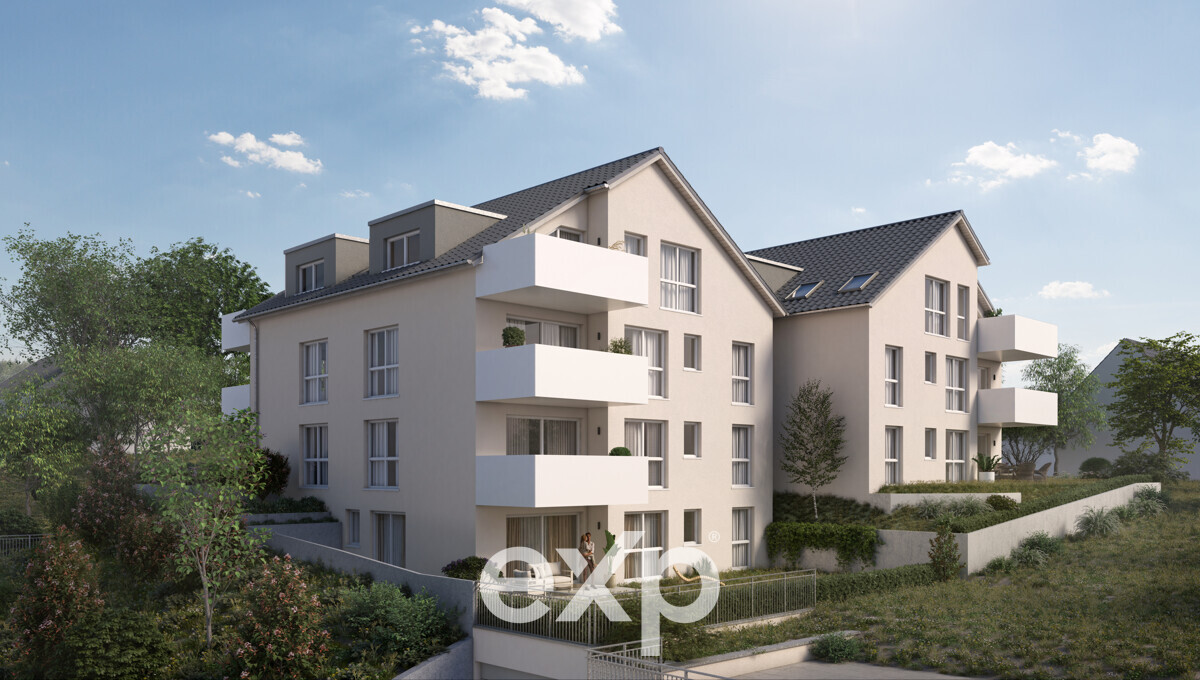 Flein-Neubau, Wohnen in erhabener Position, `Weinblick Flein´ 3 Zimmer-OG
