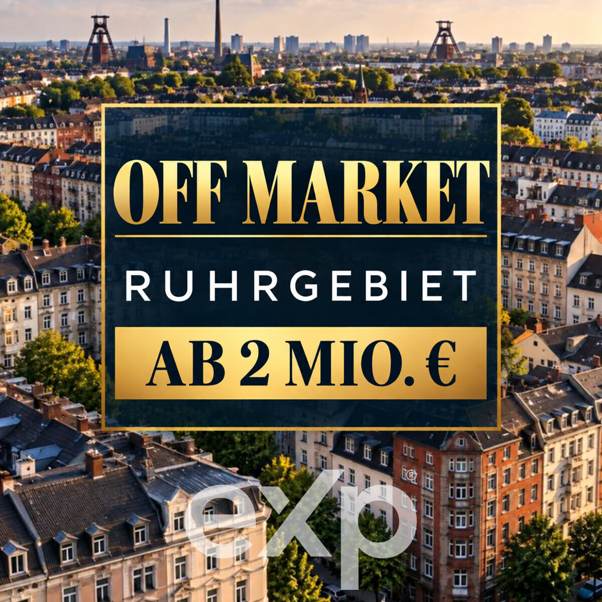 EXKLUSIVES PORTFOLIO: Off-Market Investment-Immobilien in NRW | Ab 3 Mio. €