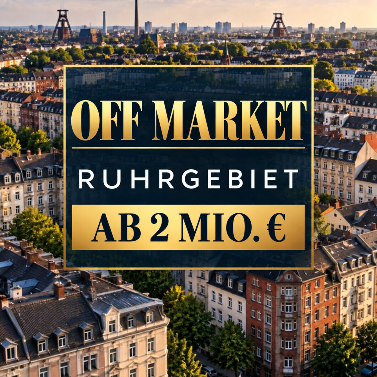 EXKLUSIVES PORTFOLIO: Off-Market Investment-Immobilien in NRW | Ab 3 Mio. €