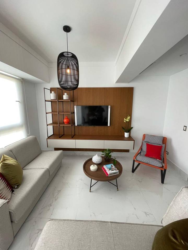 Lujoso y acogedor apartamento en alquiler en Piantini