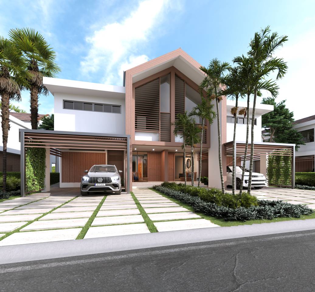 Villas de 3 habitaciones en venta en Punta Cana, República Dominicana