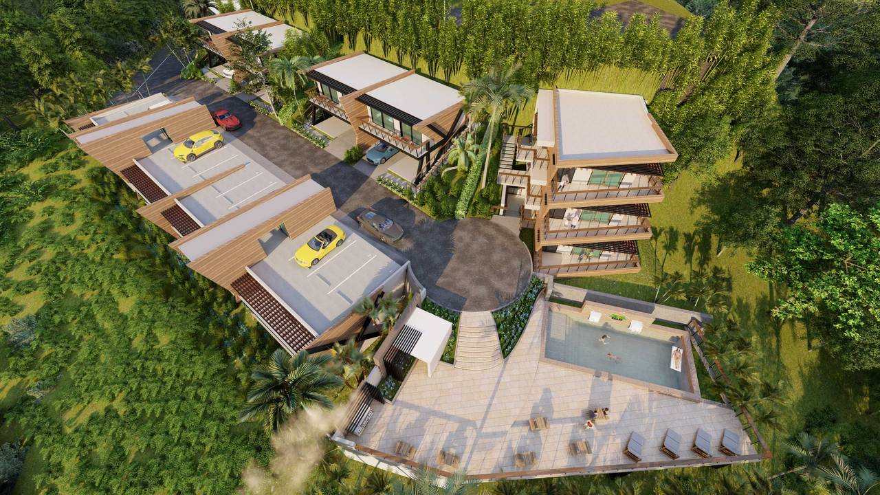 Venta de Apartamentos tipo estudio, 1 y 2 habitaciones en Las Terrenas, Samaná.