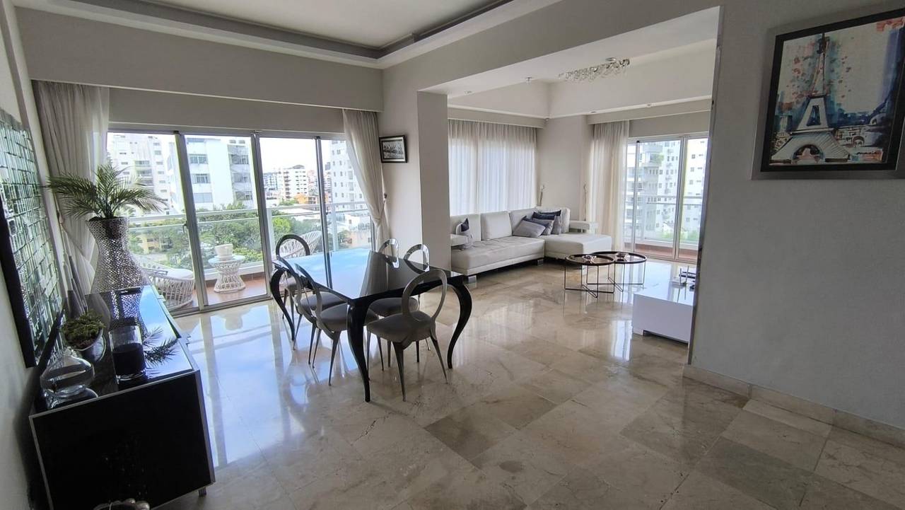 Apartamento Piantini Amueblado