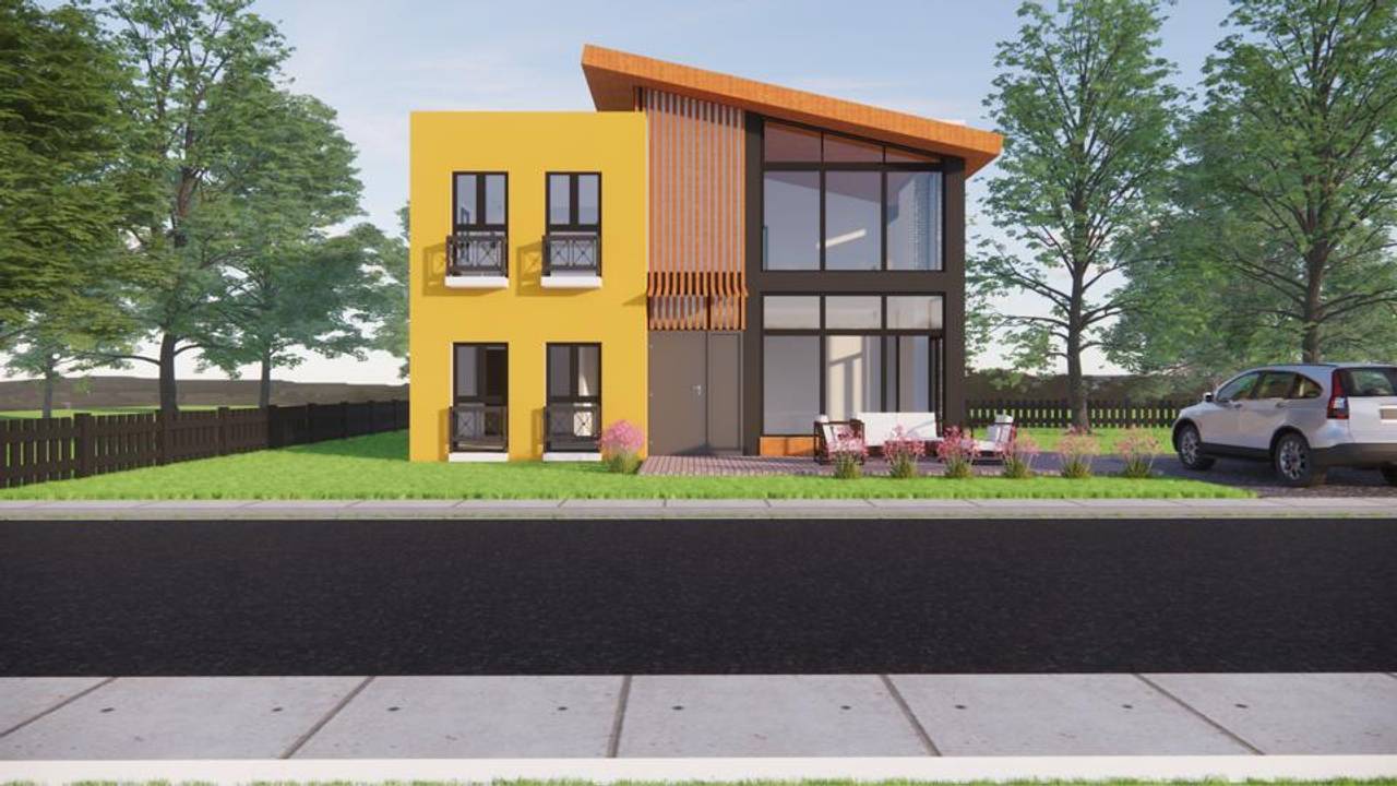 Villa de venta en proyecto cerrado en Jarabacoa