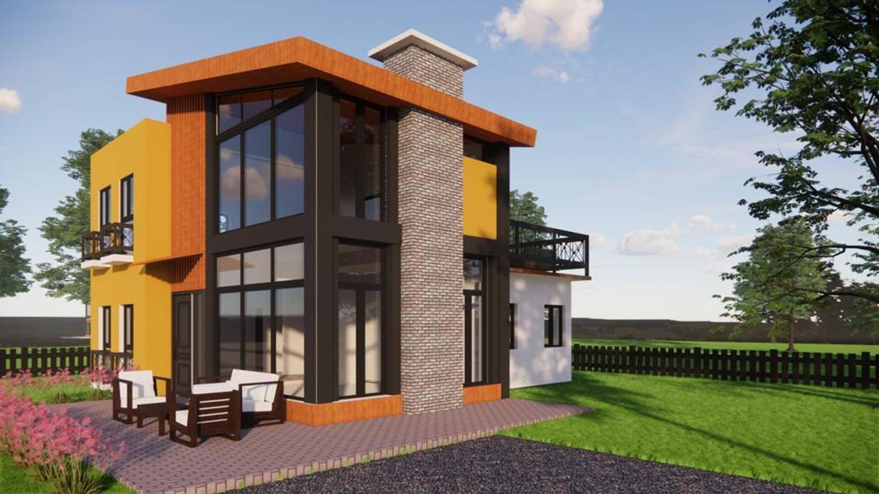 Villa de venta en proyecto cerrado en Jarabacoa