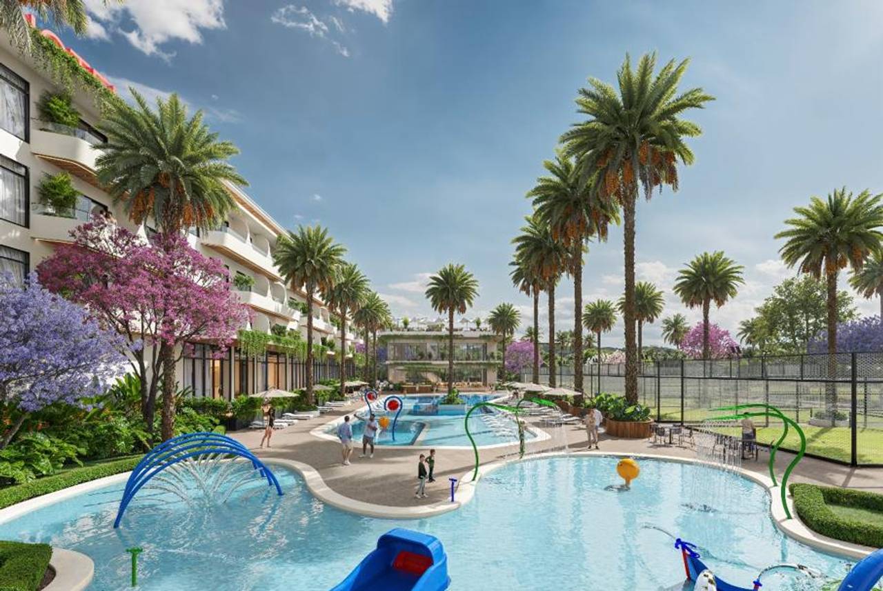 Venta de apartamentos de 1 habitación de hotel para inversión en Bayahíbe, La Romana.