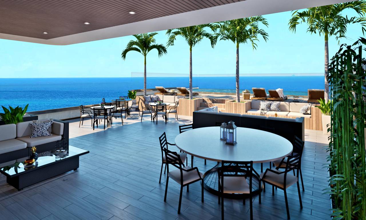 Venta de apartamentos de 1, 2 y 3 habitaciones con vistas al mar, ubicado en Boca Chica, República Dominicana